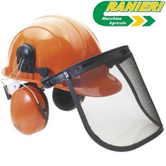 CASCO DI PROTEZIONE ELMETTO COMPLETO 